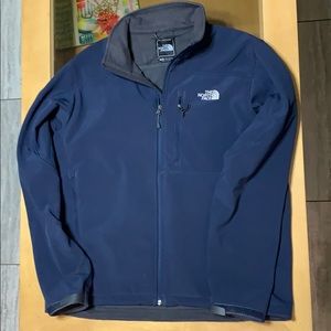 Navy Blue North Face Jacket